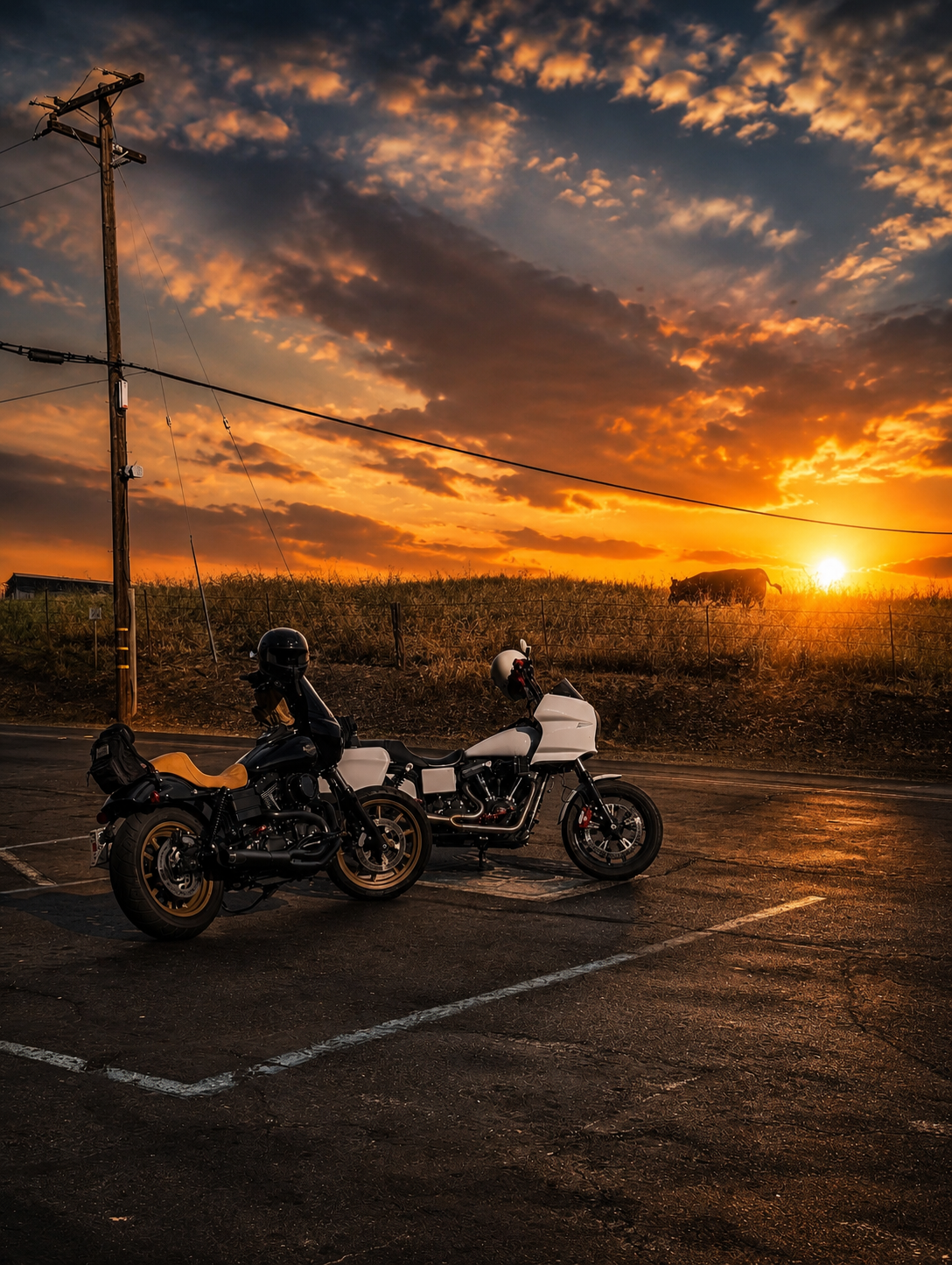 Pair at last light